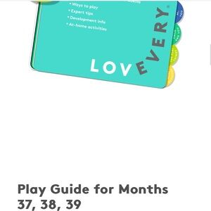 The Observer Play Guide 37,38, 39 months